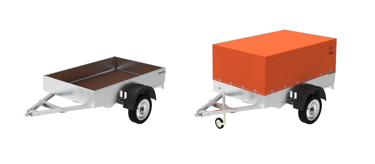 Представляем прицеп «Дачник 111100 Евро» Представляем прицеп «Дачник 111100 Евро»